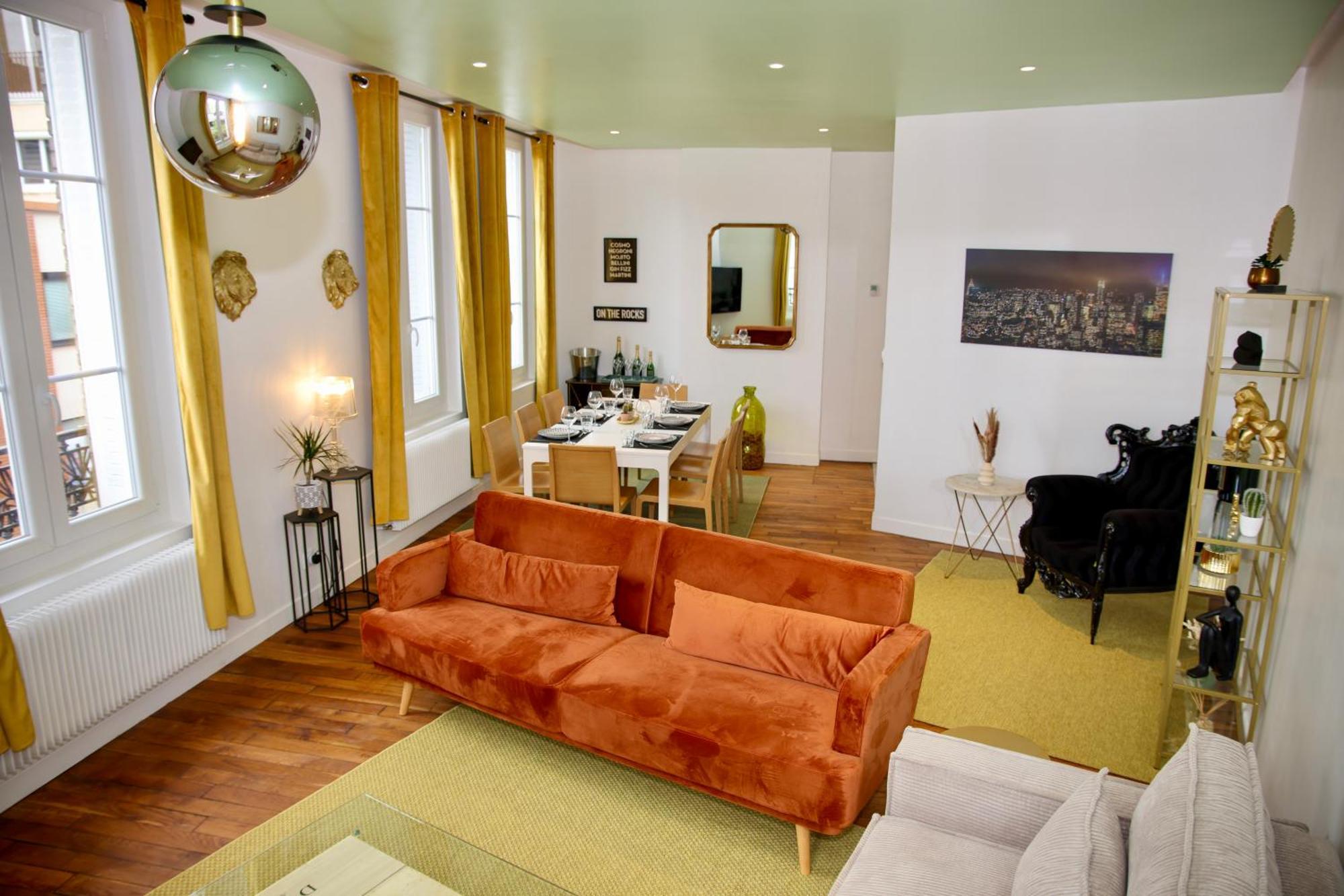 Au Coeur Du Boulingrin Apartment Reims Exterior photo